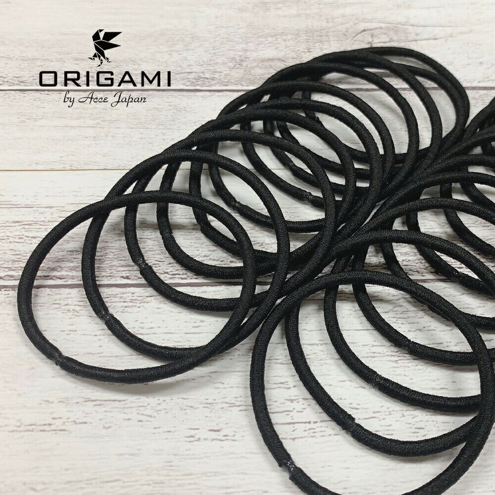 ヘアゴム リングゴム 中太 100本 黒 茶 紺 ブラック ブラウン ネイビー 大量 セット 輪っか 子供 キッズ 大人 ハンドメイド 直径約50mm 太さ約3...