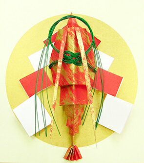 海老のお飾り (大色紙) おりがみセット 正月