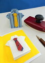 シャツ&ネクタイ 英訳付き おりがみセット グリーティングカード 父の日 夏