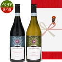 お中元 高級 ワイン ギフト イタリア 紅白 2本 750ml 赤ワイン バルベーラ ダルバ 白ワイン ランゲ ナシェッタ ノヴェッロ DOC ギフト箱付き 包装 メッセージカード 送料無料 会社 法人 社長 上司 取引先 父の日 結婚祝い 内祝い 誕生日 周年 新築祝い お祝い お酒 夫婦