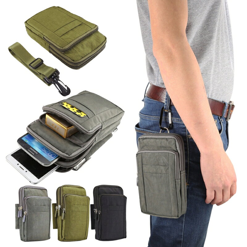 全機種対応ウエストポーチ アウトドア ベルトポーチ ヒップバッグ 軽量 散歩 撥水 Android iPhone xperia スマホケース カバー 縦型 腰 作業用 仕事用 iphone7 iphone12 14 pro プラス シンプルスマホ Android One S4 ケース スマホバッグ ランニングポーチ 収納