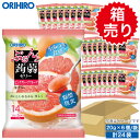 箱売り 1袋あたり108円 オリヒロ ぷるんと蒟蒻ゼリーパウチ ピンクグレープフルーツ 1ケース 24袋 orihiro こんにゃくゼリー ゼリー まとめ買い