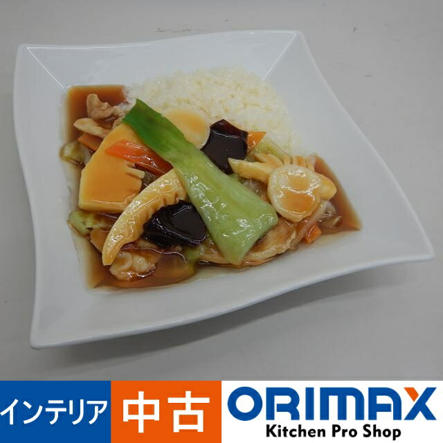 【値下げ】【*訳あり*現状販売】 A04117 食品サンプル 中華料理 中華丼 20cm 【店舗用】【ディスプレイ用】【展示用】