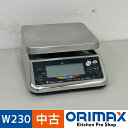 【中古】 A08170 防水型デジタル上皿はかり 寺岡精工 TCW-WP 電源:単一乾電池×4本 ひょう量3kg 【業務用】【厨房用】【保証有】