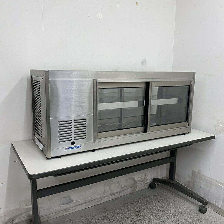 樂天商城 - 【中古】 A08911 低温多目的ショーケース 大穂製作所 OHS-PWc-1200L 両面引き戸 100V 幅120cm　【業務用】【店舗用】【保証有】【家財おまかせ便】