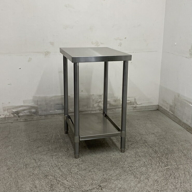 乐天商城 - 【中古】 A08978 作業台 ステンレス 作業テーブル W440 x D580 x H800 mm　【業務用】【厨房用】【家財おまかせ便】