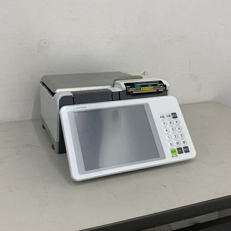 【中古】 A09078 スケールレジスター（対面プリンタ） イシダ UNI-9 S DB 2022年製 電気抵抗線式はかり 100V 背面お客様モニタ付　【業務用】【店舗用】【保証有】(3.0)