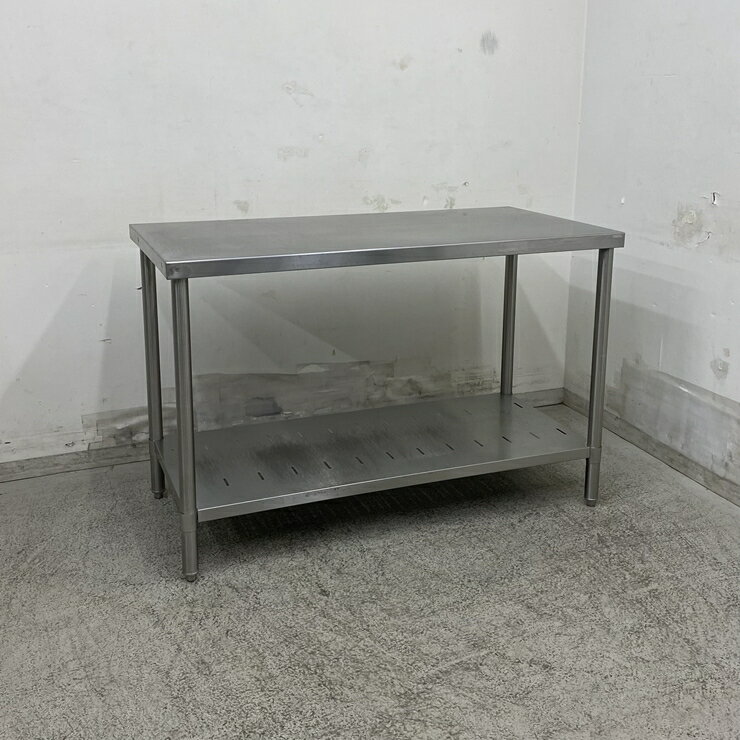 樂天商城 - 【中古】 A09288 作業台 ステンレス 作業テーブル W1200 x D600 x H800 mm　【業務用】【厨房用】【車上渡し又は営業所止め】