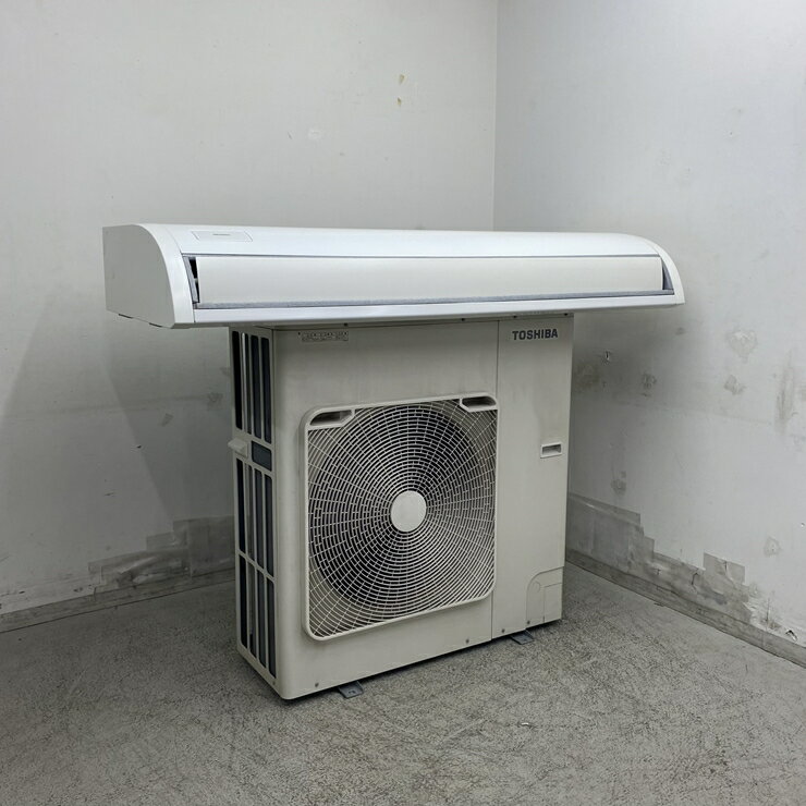 乐天商城 - 【中古】 A09321 パッケージエアコン 東芝キャリア AIC-AP1608H / ROA-AP1607H 6馬力 3相200V 天井吊形　【業務用】【店舗用】【保証有】【営業所止・リフト有直送可】K