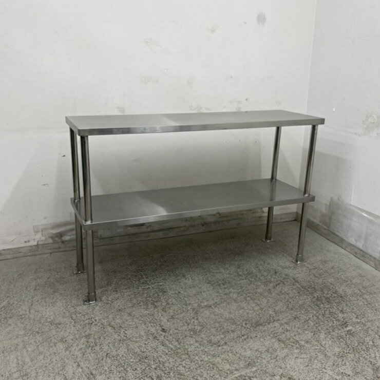 乐天商城 - 【中古】 A09412 上棚 ステンレス棚 W1200 x D400 x H800 mm　【業務用】【厨房用】【車上渡し又は営業所止め】