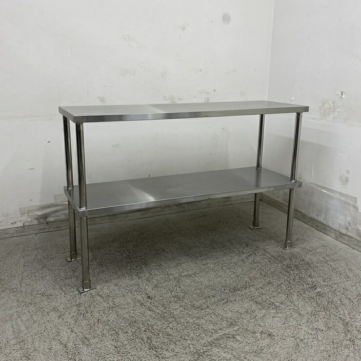 乐天商城 - 【中古】 A09413 上棚 ステンレス棚 W1200 x D400 x H800 mm　【業務用】【厨房用】【車上渡し又は営業所止め】