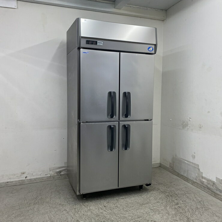 【中古】 A09427 縦型 冷凍冷蔵庫 1凍3蔵 パナソニック SRR-K961CS 100V 幅90cm　【業務用】【厨房用】..