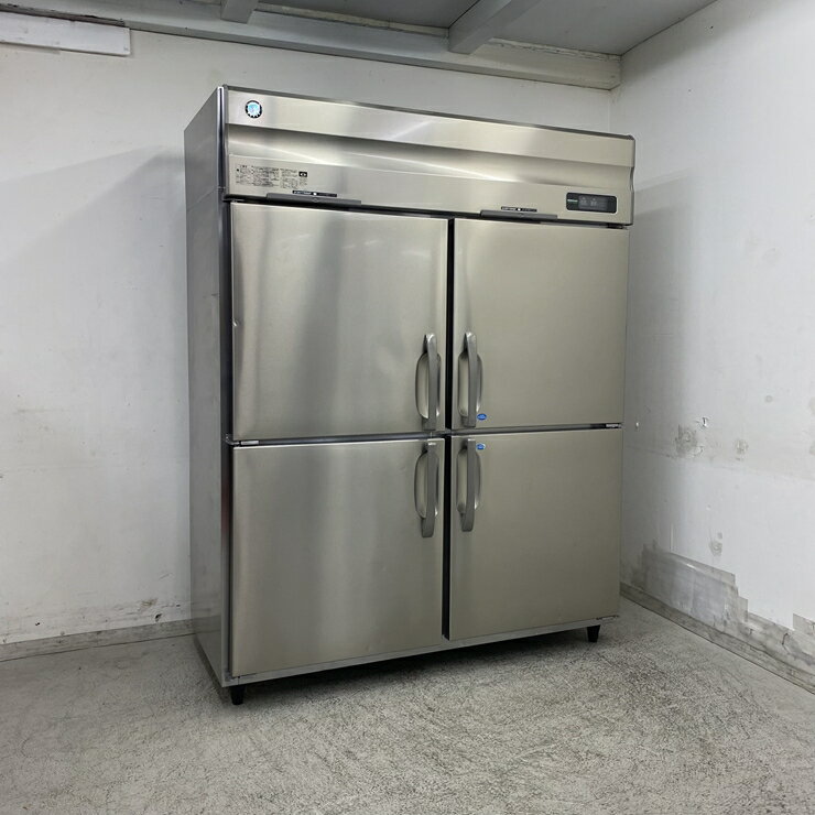 【中古】 A09455 縦型冷凍冷蔵庫 2凍2蔵 ホシザキ HRF-150AFT3-1 2022年製 3相200V 幅150cm　【業務用】【厨房用】【保証有】【営業所止・リフト有直送可】P