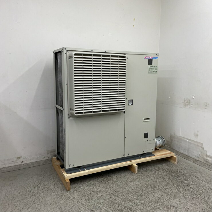 【中古】 A09473 コンデンシングユニット(冷却ユニット)一体空冷式スクロール形 三菱電機 ECOV-D22WA 3相200V 冷媒未入 【業務用】【店舗用】【保証有】【営業所止・リフト有直送可】P