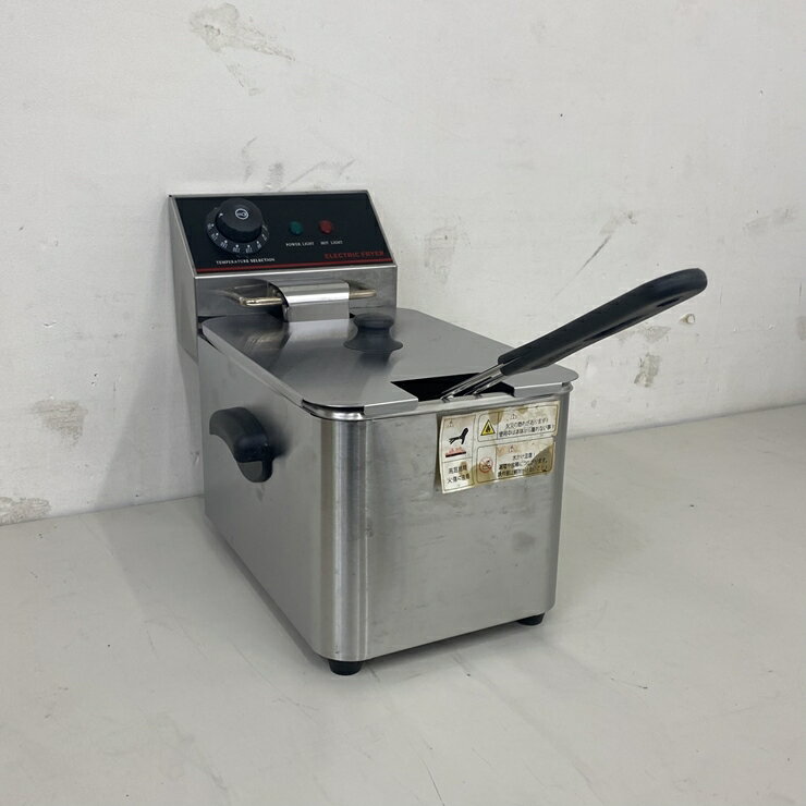 樂天商城 - 【中古】 A08535 卓上型 電気式フライヤー ダイシン商事 FL-DS4 100V 油量：4L　【業務用】【厨房用】【保証有】