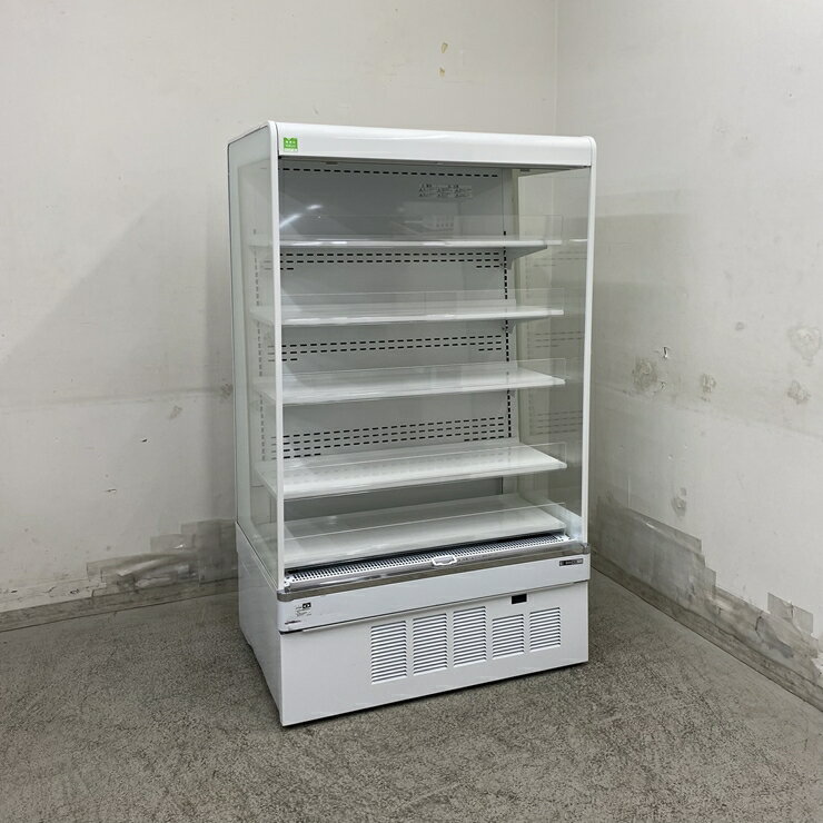 【中古】 A09293 冷蔵オープンショーケース サンデン RSG-900FX-B 100V 幅89cm　【業務用】【店舗用】【保証有】【営業所止・リフト有直送可】K