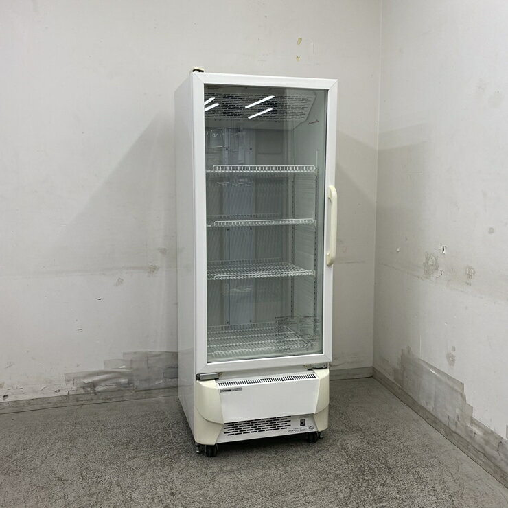 【中古】 A09438 冷蔵ショーケース 開き扉 252L パナソニック SMR-SU120LA 100V 幅60cm　【業務用】【店舗用】【保証有】【家財おまか..