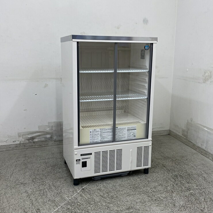 乐天商城 - 【中古】 A09618 冷蔵ショーケース 124L ホシザキ SSB-63DTL 2024年製 100V 幅63cm 中ビンなら70本・大ビンなら66本　【業務用】【厨房用】【保証有】【家財おまかせ便】