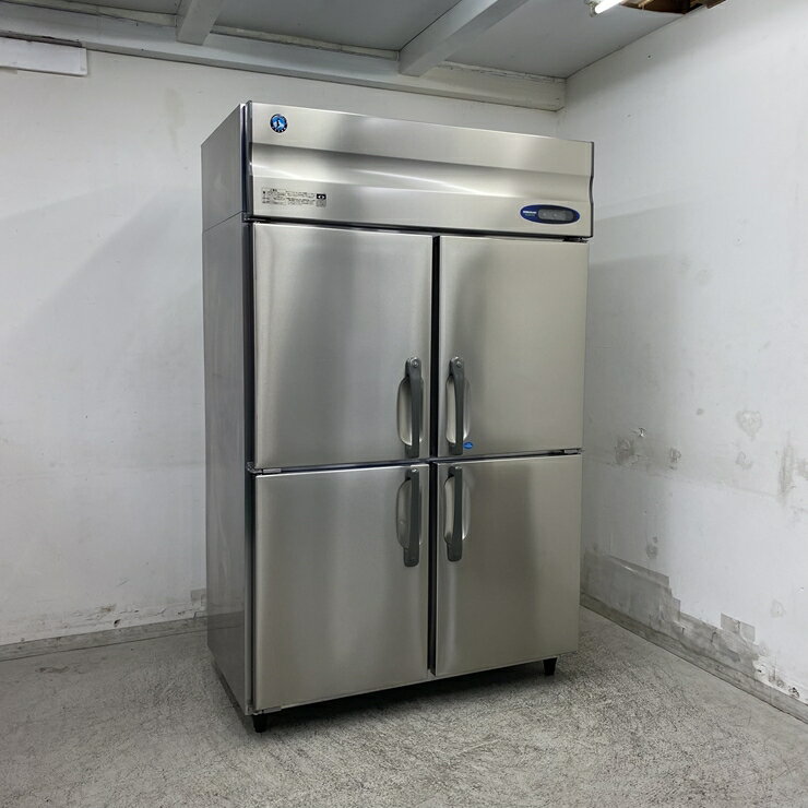 乐天商城 - 【中古】 A09632 縦型 冷凍冷蔵庫 1棟3蔵 ホシザキ HRF-120ZT3 3相200V 幅120cm　【業務用】【厨房用】【保証有】【営業所止・リフト有直送可】P