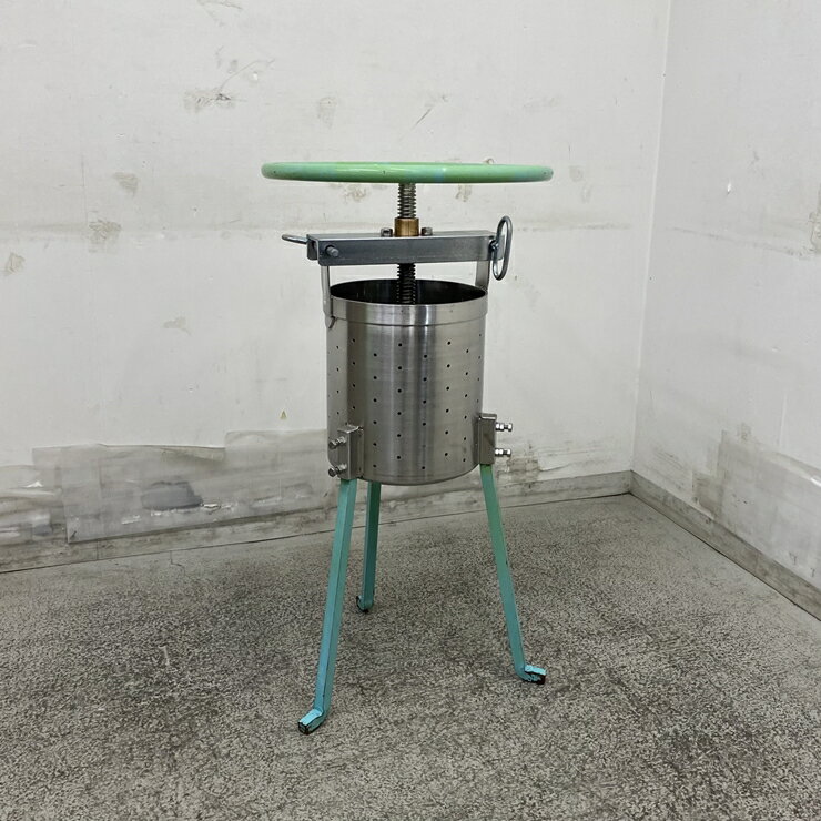 樂天商城 - 【中古】 A09633 餃子具絞り器 ドラム缶：直径 φ250mm 深さ 310mm　【業務用】【厨房用】【家財おまかせ便】