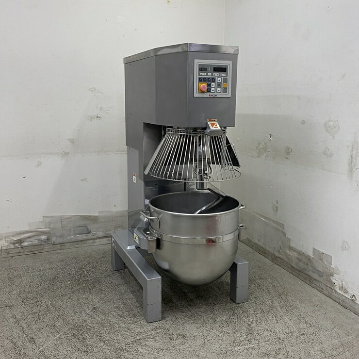 樂天商城 - 【中古】 A09636 業務用ミキサー 60クォート 愛工舎 MS-60［Vパネル・自動昇降標準］ 3相200V 重量 445kg　【業務用】【厨房用】【保証有】【営業所止・リフト有直送可】