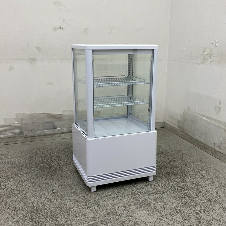 樂天商城 - 【中古】 A09651 4面ガラス冷蔵ショーケース 63L レマコム R4G-63SLW 卓上型 100V 幅45.4cm　【業務用】【厨房用】【保証有】【家財おまかせ便】