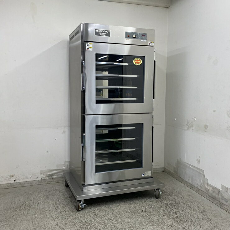 Rakuten - 【中古】 A09658 遠赤外線温蔵庫 アンナカ / ニッセイ NB-490EG 100V 幅97.5cm キャスター付　【業務用】【厨房用】【保証有】【営業所止・リフト有直送可】P