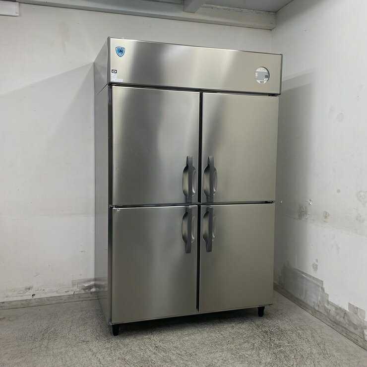 【中古】 A09628 縦型 冷蔵庫 4ドア ダイワ冷機 403CD-EX 3相200V 幅120cm 奥行80cm　【業務用】【厨房用】【保証有】【営業所止・リフト有直送可】P