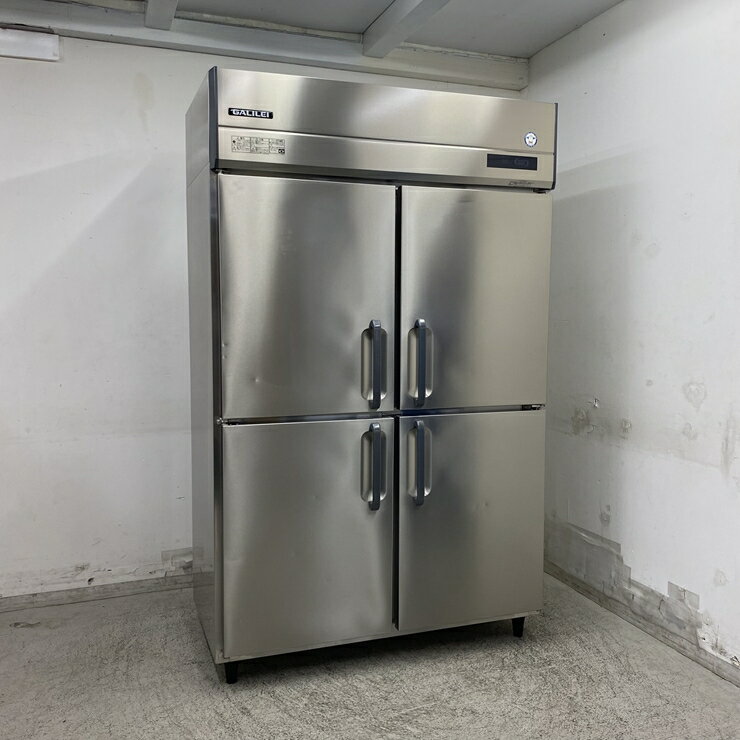 Rakuten - 【中古】 A09719 縦型 冷蔵庫 4ドア フクシマガリレイ GRN-120RM 100V 幅120cm　【業務用】【厨房用】【保証有】【営業所止・リフト有直送可】P