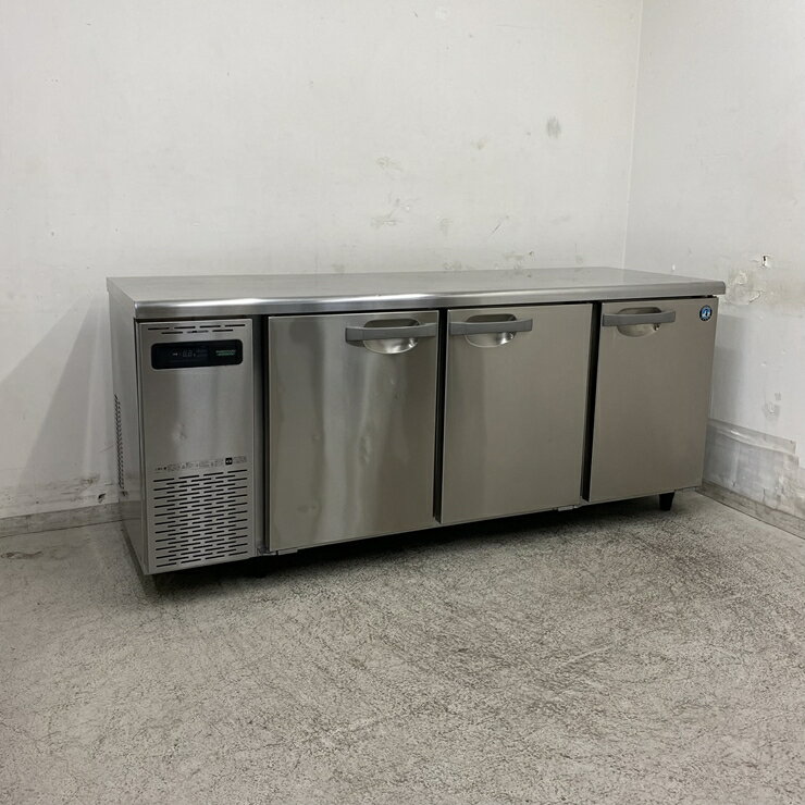 Rakuten - 【中古】 A09776 冷蔵コールドテーブル 3ドア ホシザキ RT-180SNG-1 100V 幅180cm　【業務用】【厨房用】【保証有】【家財おまかせ便】