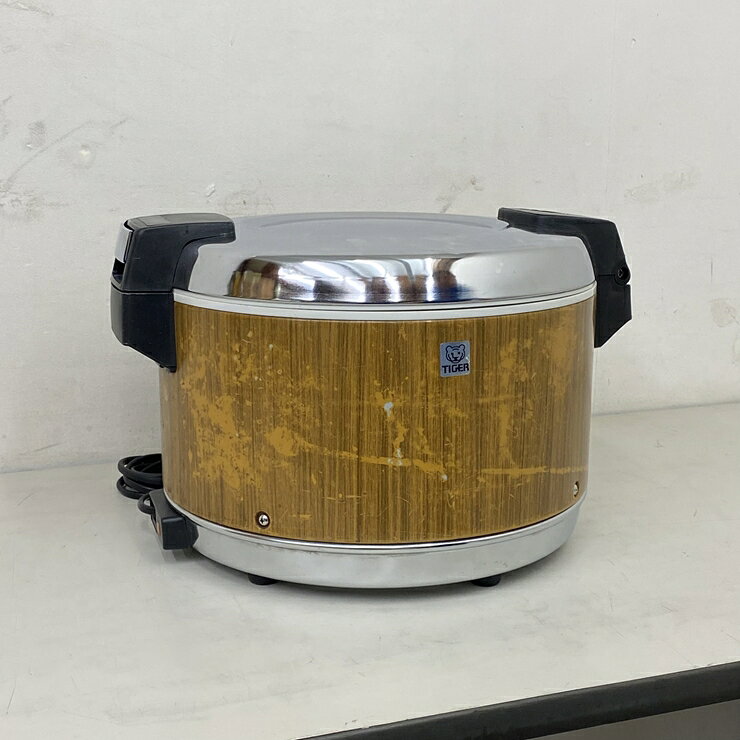 【中古】 A09826 保温ジャー 保温専用 2.2升 タイガー JHA-4000 木目調 100V 4.0L　【業務用】【厨房用】【保証有】