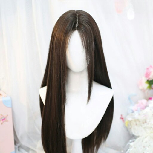 ロリータ ウィッグ ロング ストレート かつら フルウィッグ フロントレース 八の字前髪 真ん中分け 自然 女装 レディーズ wig 原宿系 カツラ ファッション 日常 コスプレ 小顔 人気 可愛い 耐熱 ネット付き(クールブラウン) ロリータ ウィッグ ロング ストレート かつら フルウィッグ フロントレース 八の字前髪 真ん中分け 自然 女装 レディーズ wig 原宿系 カツラ ファッション 日常 コスプレ 小顔 人気 可愛い 耐熱 ネット付き(クールブラウン)