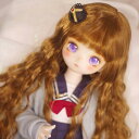 ドールウィッグ ドール用 人形用 球体関節人形用ウィッグ カール 二つ色 耐熱 180℃ アクセサリー