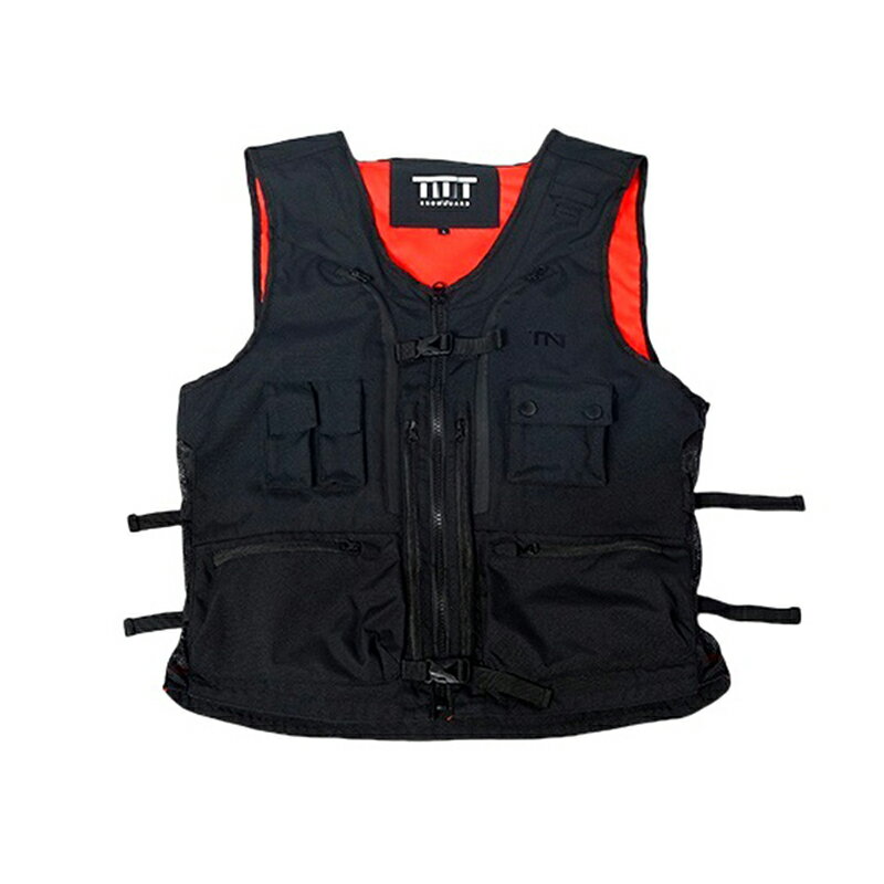 ベスト 男女兼用 ファンクショナル ブラック 秋冬 厚手 コットン ポケット付き アウトドア スキー キャンプ 釣り カジュアル かっこいい スポーツ 普段使い ン M L XL 2XL カップルサイズ