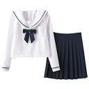 女子制服 JK制服 学生服 チェック柄 セーラー服 高校生 S~XXLサイズ 女子 可愛い 学園祭 大人 レディース セクシー コスチューム衣装 上下セット JK制服 コスプレ 高校生 中学生 学生 通学 女子 入学 制服 スカート 3点セット プリーツスカート