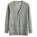 ニットセーター制服 グレー スクールカーディガン レディース 学院風 落肩 ニット ニットセーター制服 スクールセーター 学生制服 Vネックスクールベスト 男女...