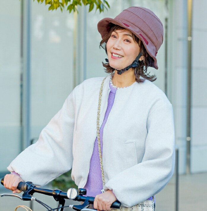 【倉庫クリアランス】今だけ限定！在庫調整SALE オージーケーカブト OGK kabuto SG認証 自転車 レディース SICURE シクレ 普段使い ヘルメット 頭部保護 54～57cm 大人用 帽子タイプ 補助金 安心 安全 通勤 通学 ショッピング おしゃれ 日常使い SGマーク ヘルメットメーカー 2