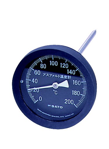 佐藤計量器製作所 SATO アスファルト用温度計 [AT-100K] 【舗装温度計】【土木用品】【測量用品】【測量機器】