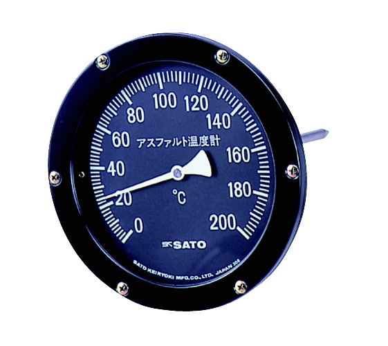 佐藤計量器製作所 SATO アスファルト用温度計 [AT-150K] 【舗装温度計】【土木用品】【測量用品】【測量機器】