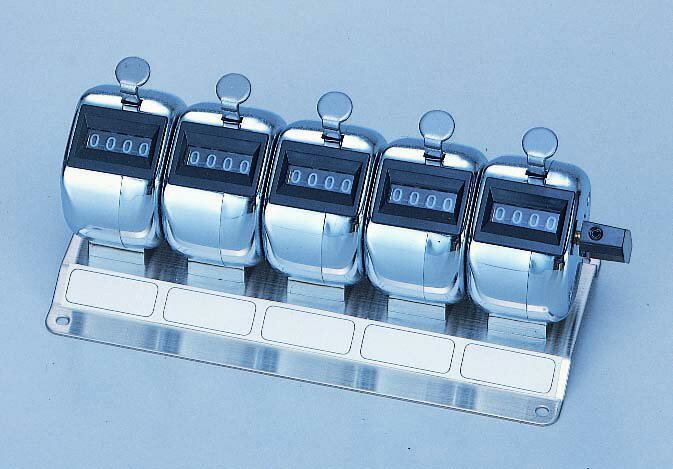 Rakuten - 京北計器 数取器 HM-404-5 (5連式数取器)【測量機器】【測量用品】【測量　土木　建築】【環境 調査】