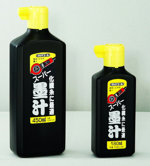 乐天商城 - TJMデザイン タジマ スーパー墨汁 [PSB2-450] (黒450ml)【建築用品】【土木用品】