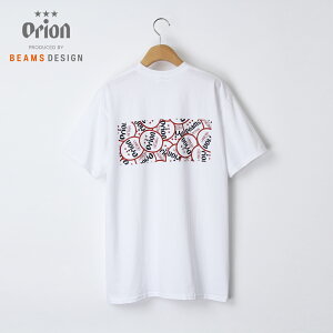 ORION PATTERN PRINT T WHITE  ꥪ ӡǥ   S M L XL 2L  Ⱦµ  ǥ ꥪӡ å ڻ 