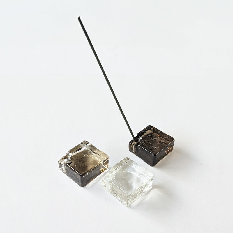 香立て おしゃれ ガラス ／ 香彩堂 お香 インセンスホルダー Incense Holder