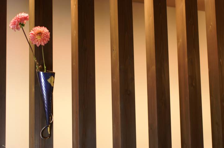 花器◆ 銅 手づくり 垂形 金付 掛 花入 特大 [2]