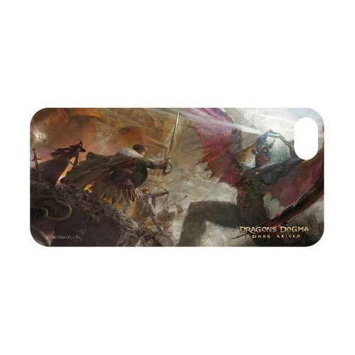 【iPhone5s対応】【定形・定形外郵便送料無料】グルマンディーズ iPhone5s iPhone5 用Dragon's Dogma : Dark Arisenドラゴンズドグマ ダークアリズンシェル ジャケット Daimon DD-01Aドラゴン 竜 ハイファンタジー プレゼント ギフト 誕生日