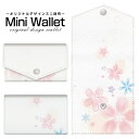 LxȃfUCIׂ IWi fUC ~jz Mini Wallet Pastel Flower type004Y fB[X z TCt ~jEHbg J[hP[X RCP[X v[g Mtg