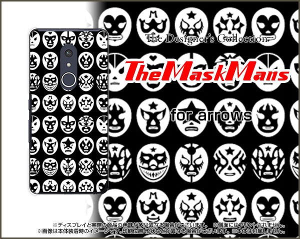arrows Be4 Plus [F-41B]アローズ ビーフォー プラスdocomoオリジナル デザインスマホ カバー ケース ハード TPU ソフト ケースThe Mask Mans（ブラック）