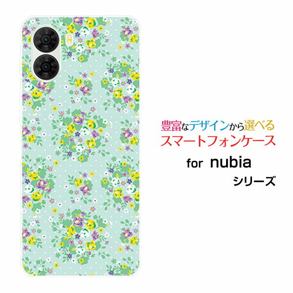 Rakuten - nubia S2 [A504ZT]ヌビア エスツーY!mobileスマホ カバー ケース ハード TPU ソフト ケース小花柄