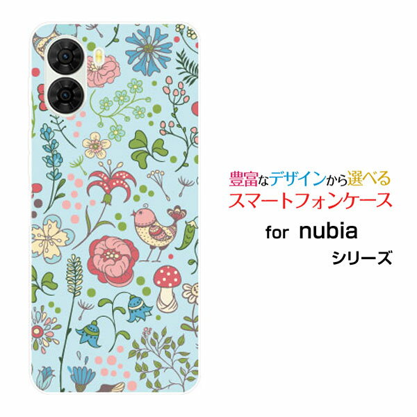 nubia S2 [A504ZT]Y!mobileスマホケース カバー ハード ソフト ケースPretty Flower type002