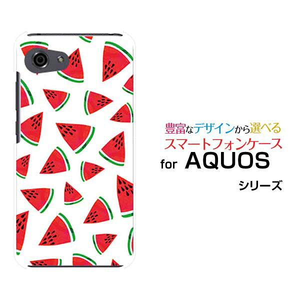 AQUOS R7 R6 R5G  R3 R2R2compact Rcompactアクオスハードケース/TPUソフトケーススイカスマホ/ケース/カバー/クリア